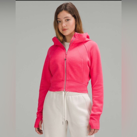 SOLD Lululemon Scuba Full Zip Cropped Hoodie - Picture 2 of 5